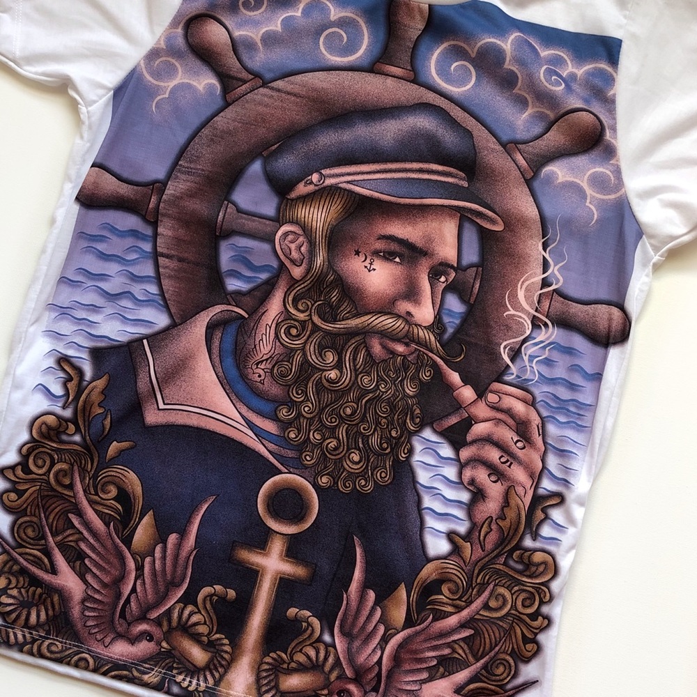 T-INK Italia Sailor Tattoo T-shirt